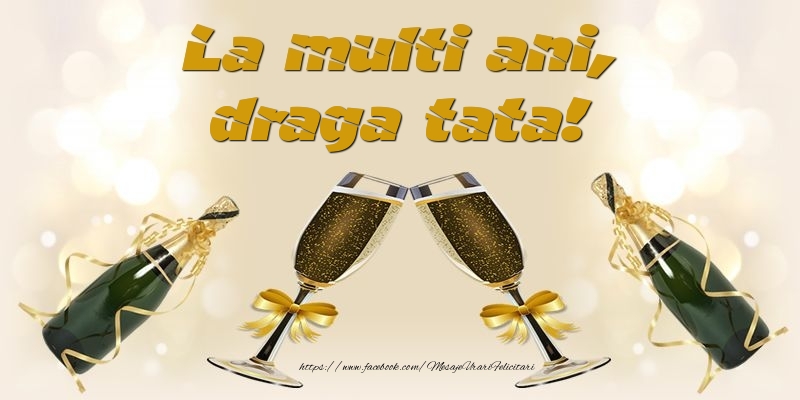 Felicitari de la multi ani pentru Tata - La multi ani, draga tata!