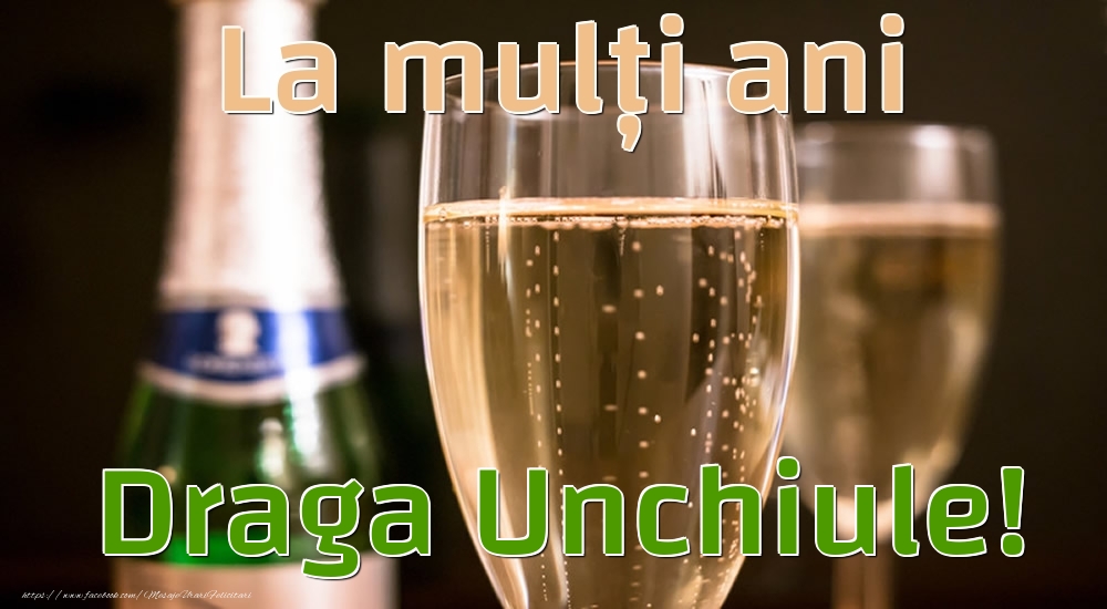 Felicitari de la multi ani pentru Unchi - La mulți ani draga unchiule!