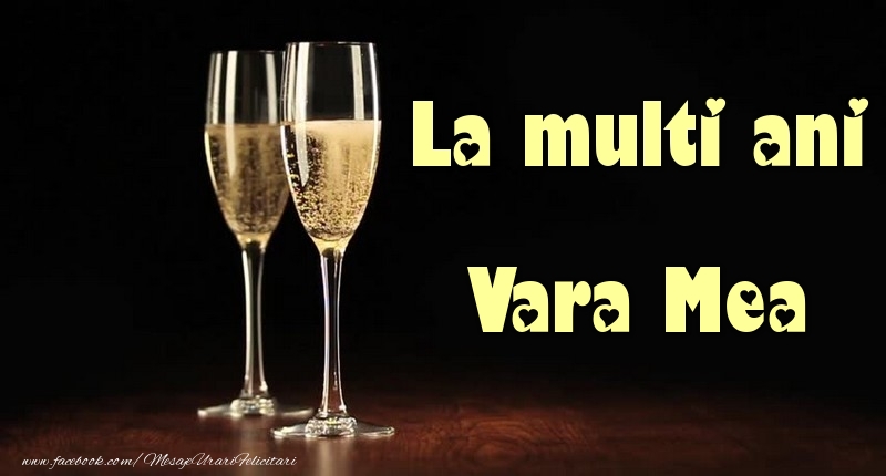 Felicitari de la multi ani pentru Verisoara - La multi ani vara mea