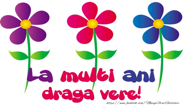 Felicitari de la multi ani pentru Verisor - La multi ani draga vere!