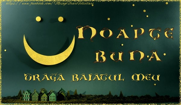 Felicitari de noapte buna pentru Baiat - Noapte buna baiatul meu