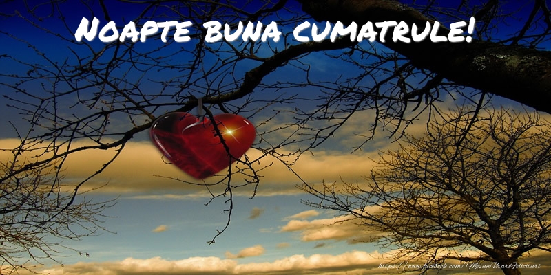 Felicitari de noapte buna pentru Cumatru - Noapte buna cumatrule!