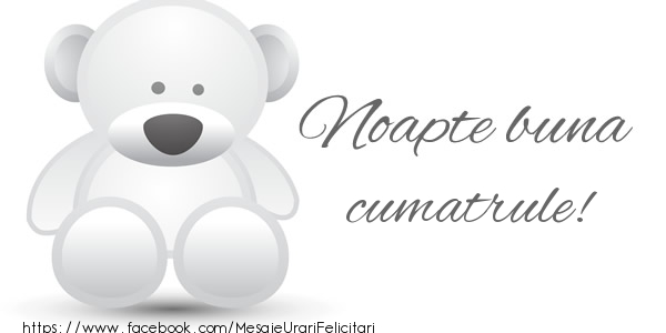 Felicitari de noapte buna pentru Cumatru - Noapte buna cumatrule!