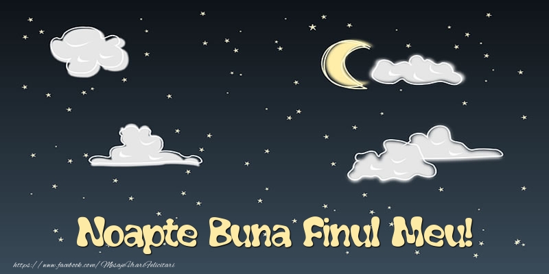 Felicitari de noapte buna pentru Fin - Noapte Buna finul meu!