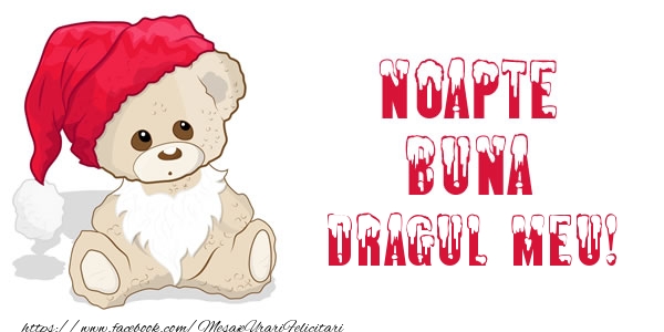 Felicitari de noapte buna pentru Iubit - Noapte buna dragul meu!