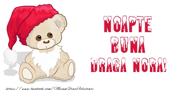 Felicitari de noapte buna pentru Nora - Noapte buna draga nora!