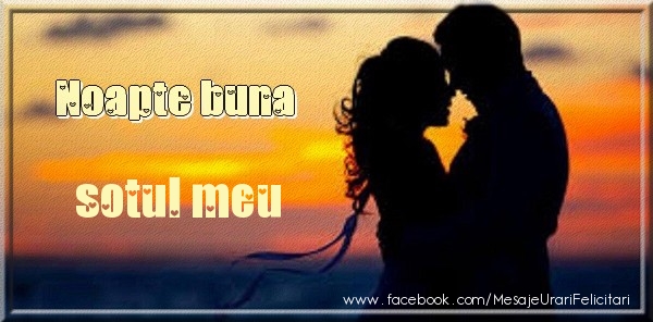 Felicitari de noapte buna pentru Sot - Noapte buna sotul meu