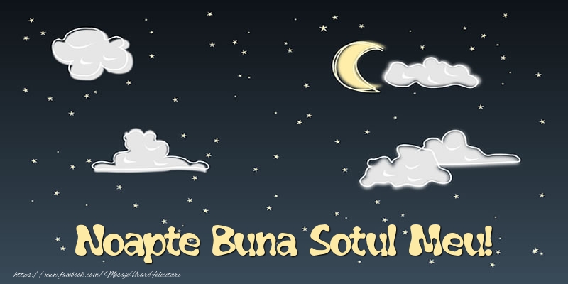 Felicitari de noapte buna pentru Sot - Noapte Buna sotul meu!