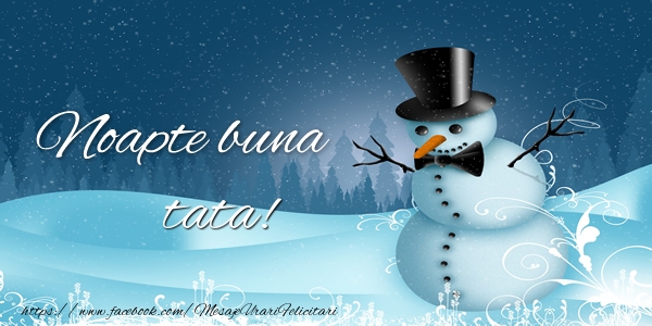 Felicitari de noapte buna pentru Tata - Noapte buna tata!