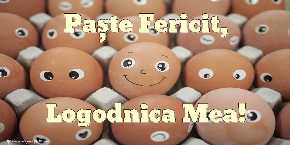 Felicitari de Paste pentru Logodnica - Paște Fericit, logodnica mea!