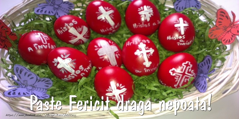 Paste Paste Fericit draga nepoata!