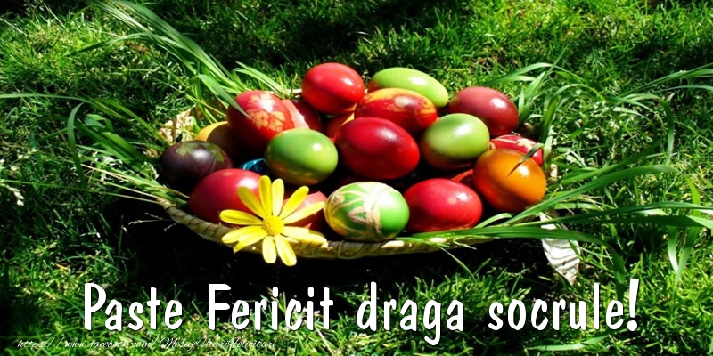 Felicitari de Paste pentru Socru - Paste Fericit draga socrule!