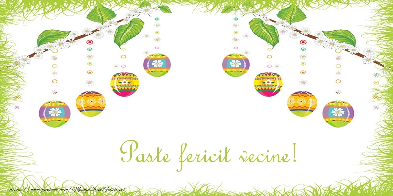 Felicitari de Paste pentru Vecin - Paste Fericit vecine!