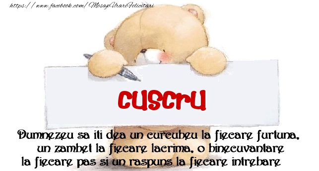 Felicitari de prietenie pentru Cuscru - Mesaj pentru prieteni! cuscru