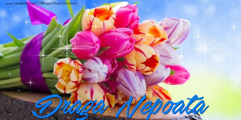 Felicitari de prietenie pentru Nepoata - Draga nepoata