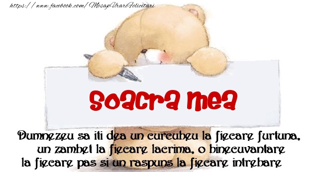 Felicitari de prietenie pentru Soacra - Mesaj pentru prieteni! soacra mea