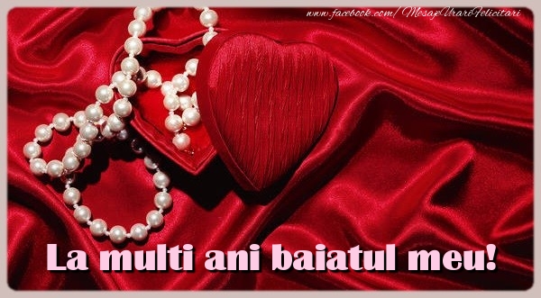 Felicitari de zi de nastere pentru Baiat - La multi ani baiatul meu