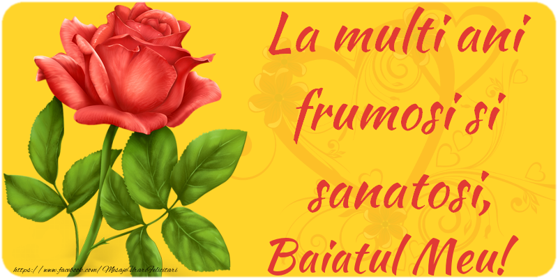 Felicitari de zi de nastere pentru Baiat - La multi ani fericiti si sanatosi, baiatul meu