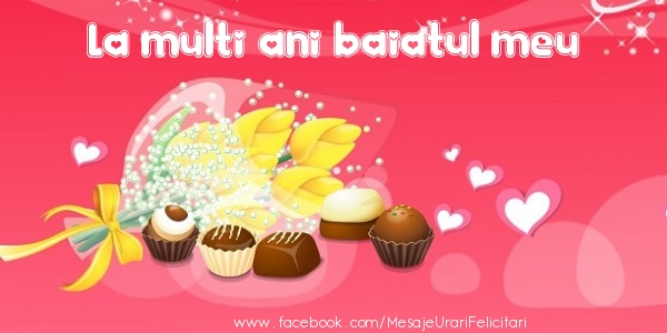 Felicitari de zi de nastere pentru Baiat - La multi ani baiatul meu