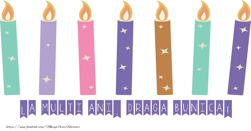 Felicitari de zi de nastere pentru Bunica - La multi ani, draga bunica!