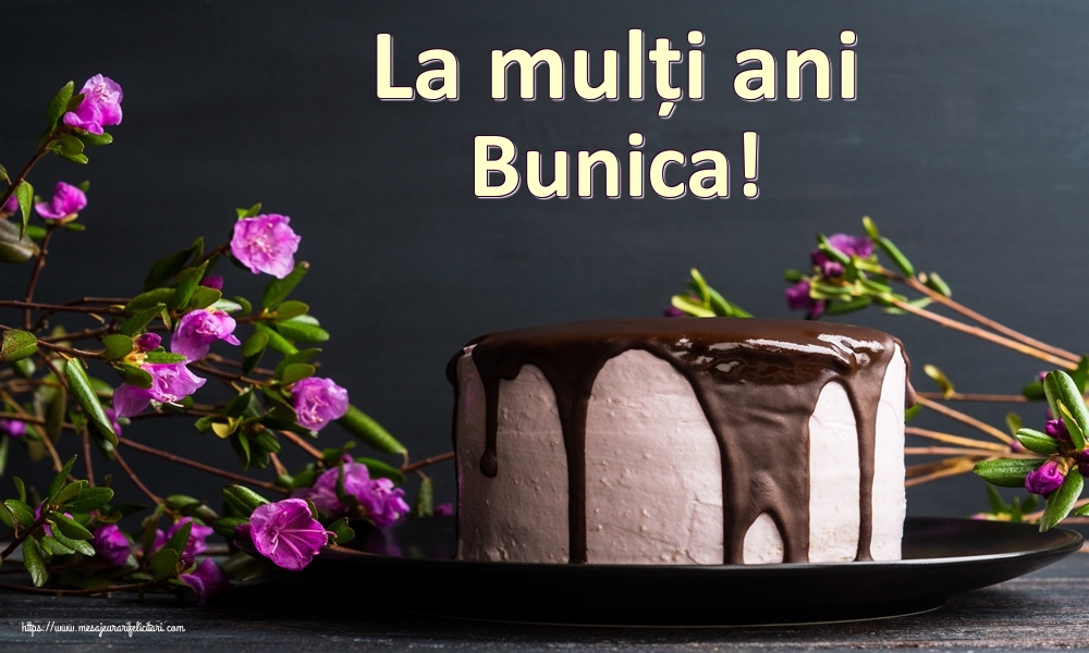 Felicitari de zi de nastere pentru Bunica - La mulți ani bunica!