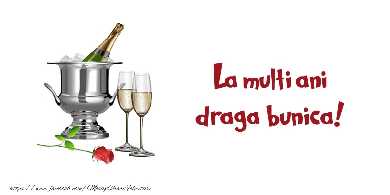 Felicitari de zi de nastere pentru Bunica - La multi ani draga bunica!