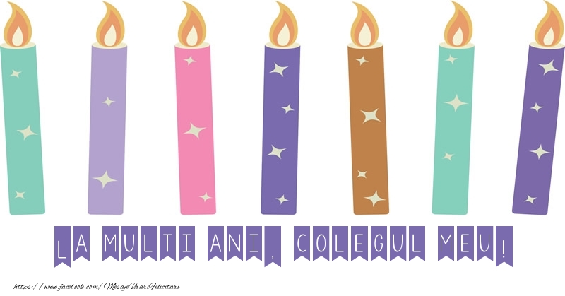 Felicitari de zi de nastere pentru Coleg - La multi ani, colegul meu!