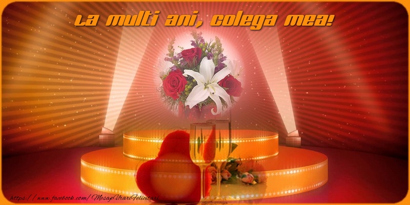 Felicitari de zi de nastere pentru Colega - La multi ani colega mea