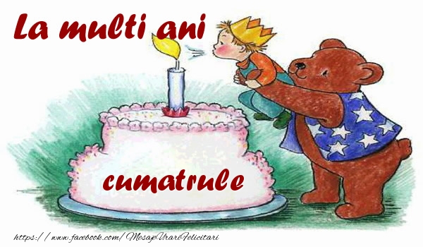 Felicitari de zi de nastere pentru Cumatru - La multi ani cumatrule