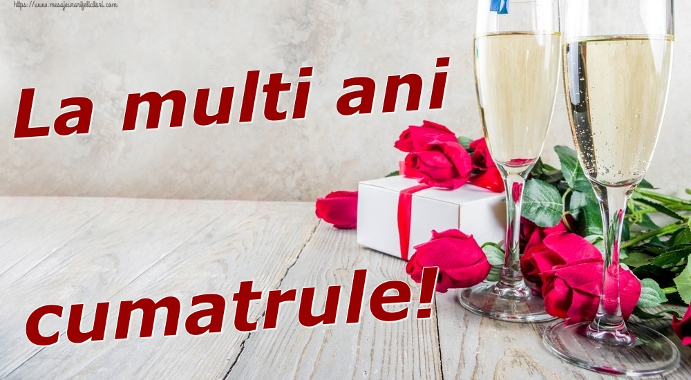 Felicitari de zi de nastere pentru Cumatru - La multi ani cumatrule!