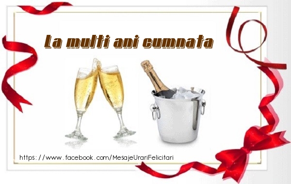 Felicitari de zi de nastere pentru Cumnata - La multi ani cumnata