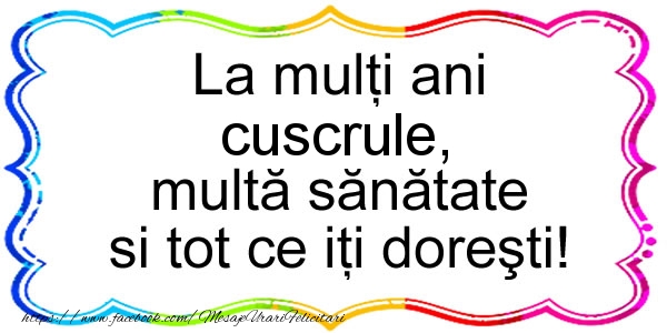 Felicitari de zi de nastere pentru Cuscru - La multi ani cuscrule, multa sanatate si tot ce iti doresti!