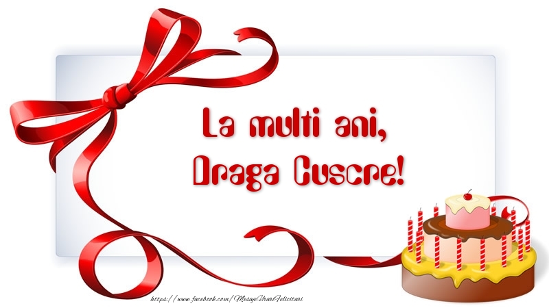 Felicitari de zi de nastere pentru Cuscru - La multi ani, draga cuscre!