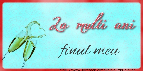 Felicitari de zi de nastere pentru Fin - La multi ani finule