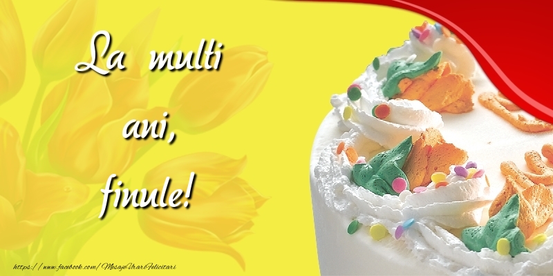 Felicitari de zi de nastere pentru Fin - La multi ani, finule