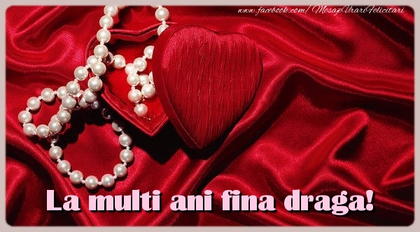 Felicitari de zi de nastere pentru Fina - La multi ani fina draga