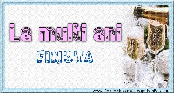 Felicitari de zi de nastere pentru Fina - La multi ani finuta