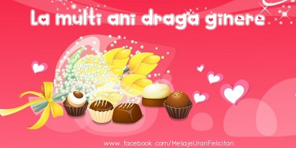 Felicitari de zi de nastere pentru Ginere - La multi ani draga ginere