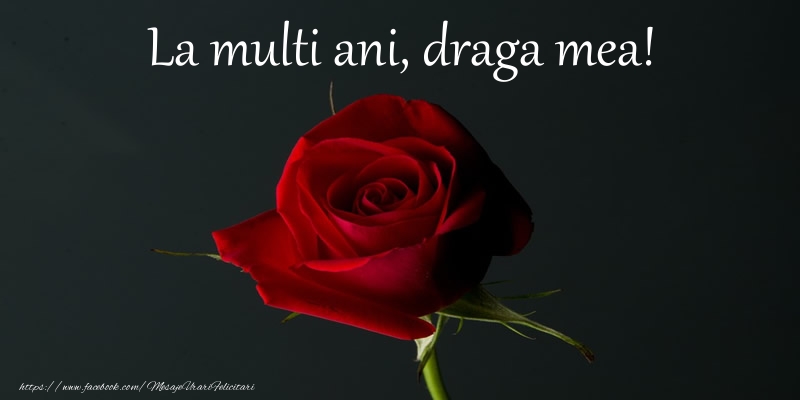 Felicitari de zi de nastere pentru Iubita - La multi ani draga mea!