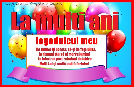 Felicitari de zi de nastere pentru Logodnic - La multi ani logodnicul meu