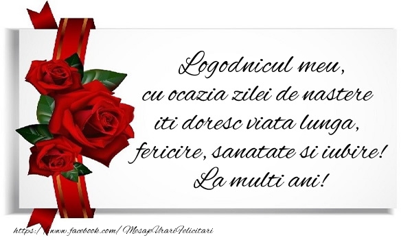 Felicitari de zi de nastere pentru Logodnic - Logodnicul meu cu ocazia zilei de nastere iti doresc viata lunga, fericire, sanatate si iubire. La multi ani!