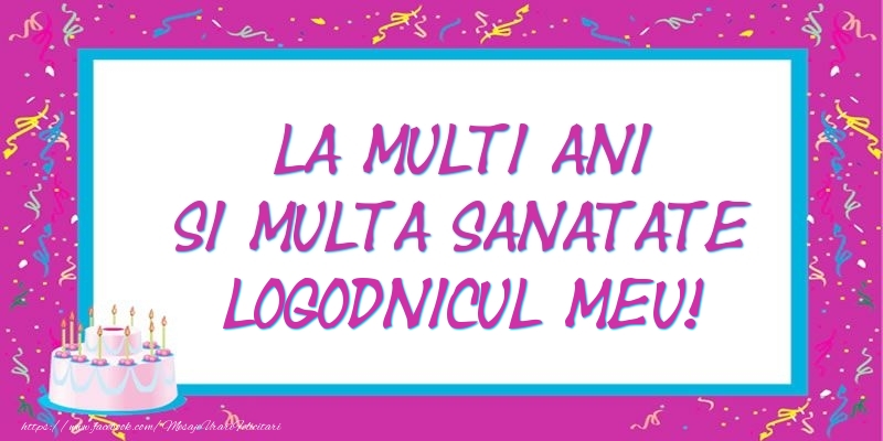 Felicitari de zi de nastere pentru Logodnic - La multi ani si multa sanatate logodnicul meu!