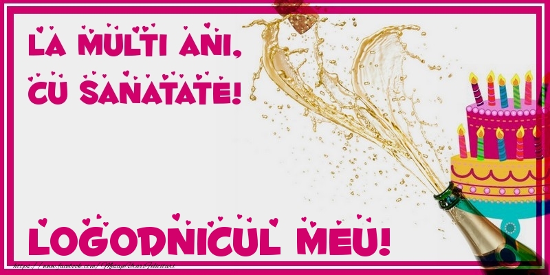 Felicitari de zi de nastere pentru Logodnic - La multi ani, cu sanatate! logodnicul meu