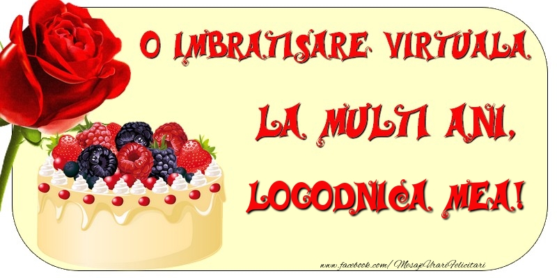 Felicitari de zi de nastere pentru Logodnica - O imbratisare virtuala si la multi ani, logodnica mea