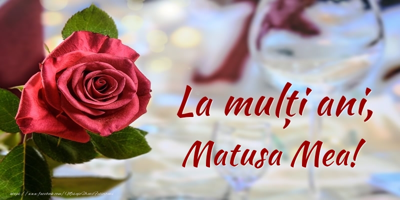 Felicitari de zi de nastere pentru Matusa - La mulți ani, matusa mea!