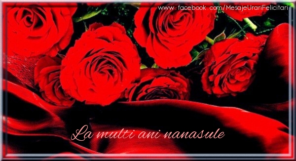 Felicitari de zi de nastere pentru Nas - La multi ani nanasule