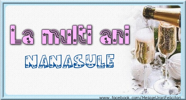 Felicitari de zi de nastere pentru Nas - La multi ani nanasule