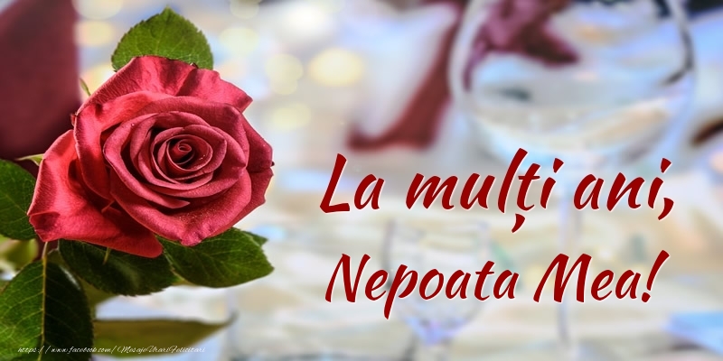 Felicitari de zi de nastere pentru Nepoata - La mulți ani, nepoata mea!