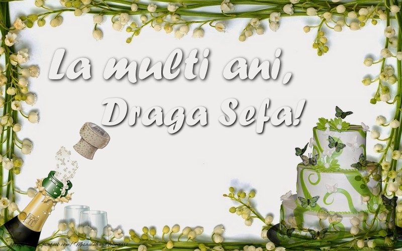Felicitari de zi de nastere pentru Sefa - La multi ani, draga sefa!