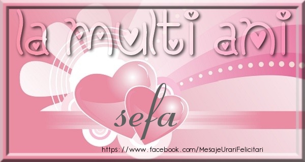 Felicitari de zi de nastere pentru Sefa - La multi ani sefa